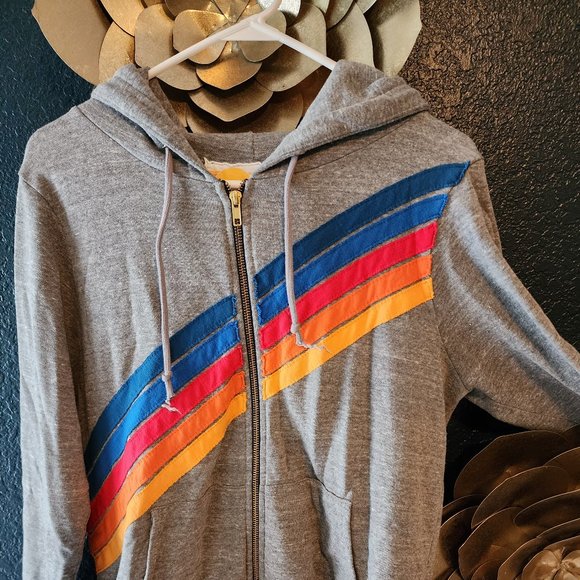 Aviator Nation Tops - Aviator Nation Grey Hoodie